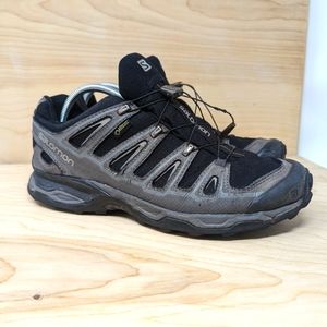 Salomon X Ultra 3 Low GTX GoreTex Hiking Shoes Sneakers Black Gray Men's 10 $150